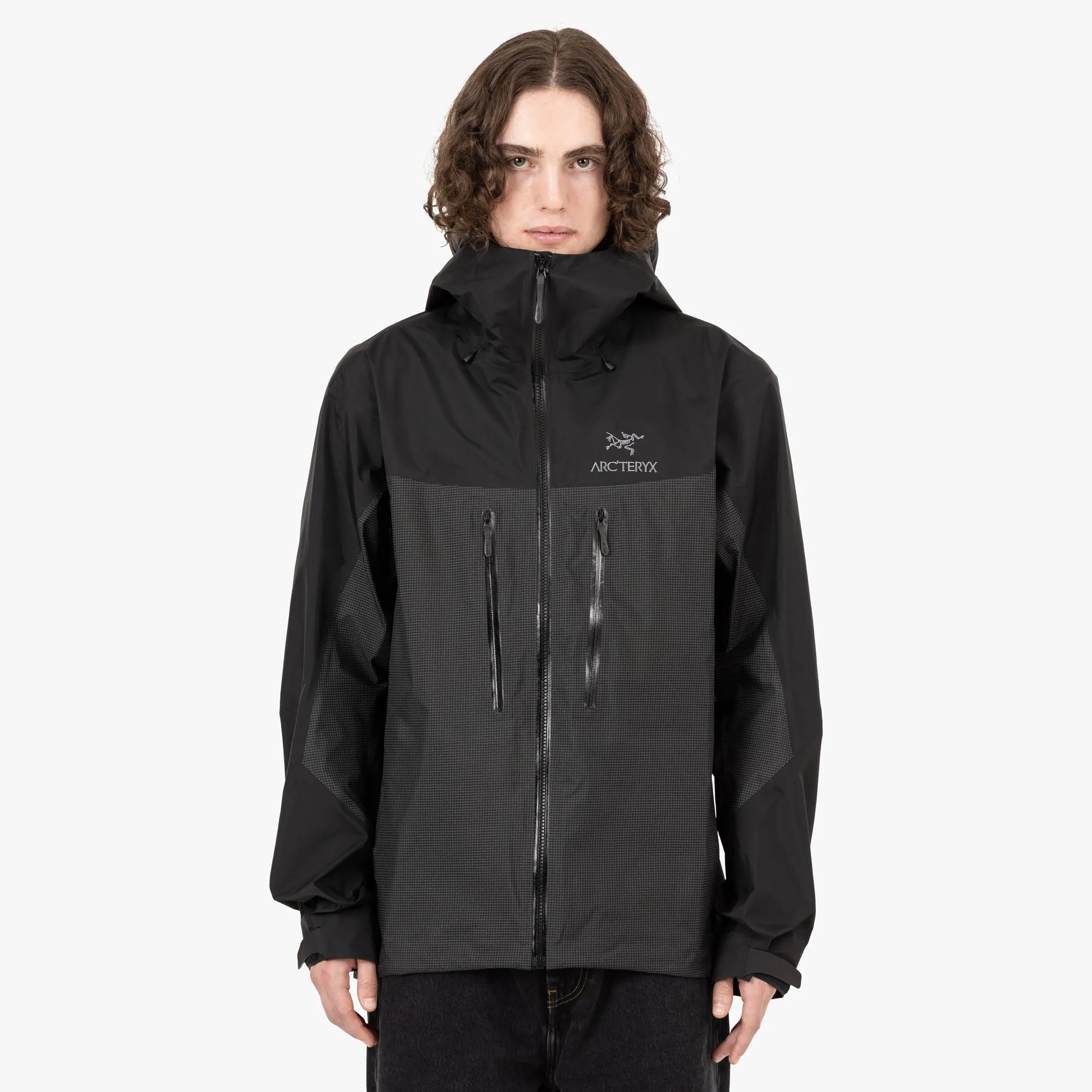 Airtight Seam Sealing Arc'teryx Alpha Jacket / Black