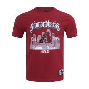 Arizona Diamondbacks Old English Tee -Mens CompactWeave Mature Charm