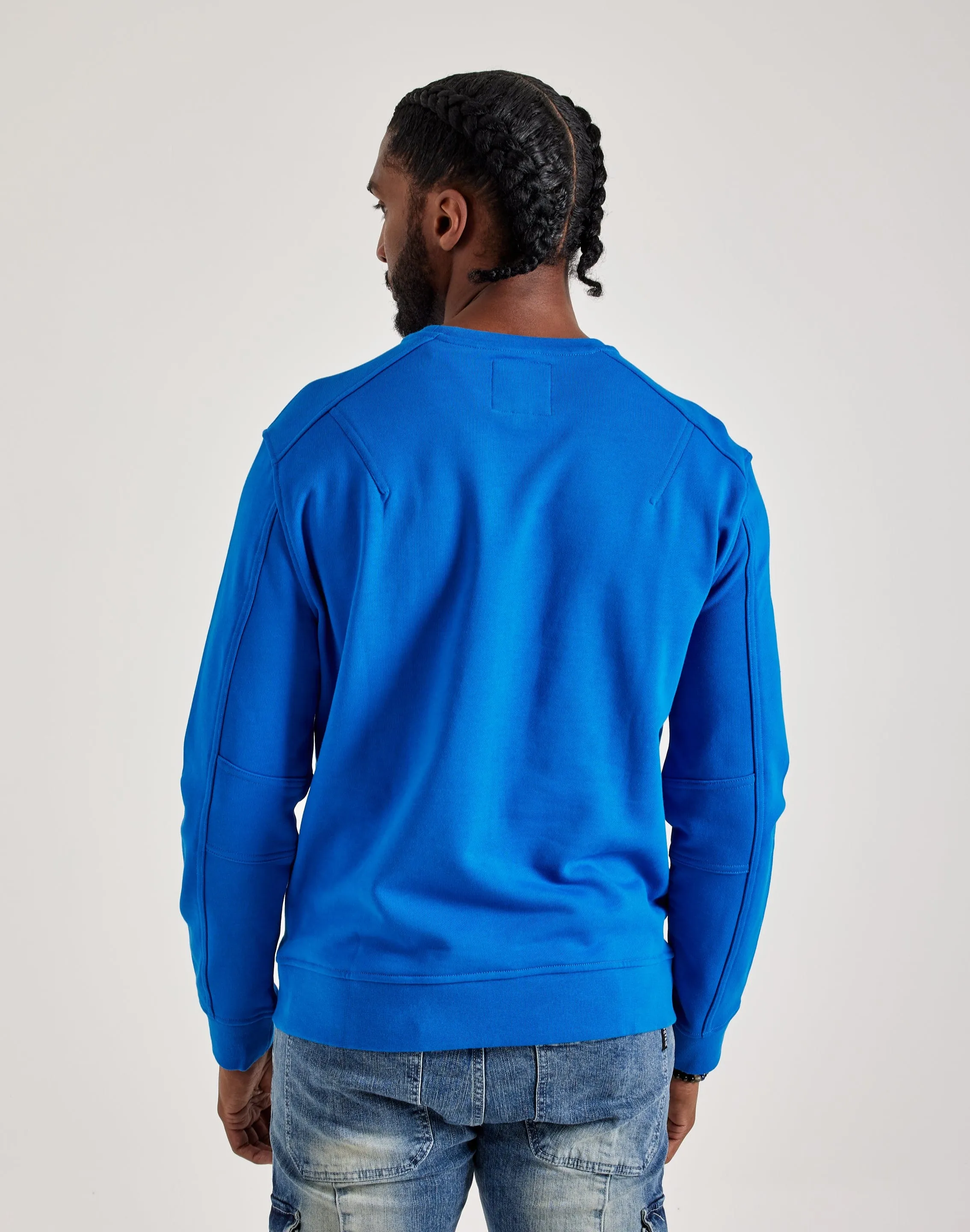 AntibacterialFinish Stretchable Fabric Armani Exchange Icon Logo Crewneck Sweatshirt