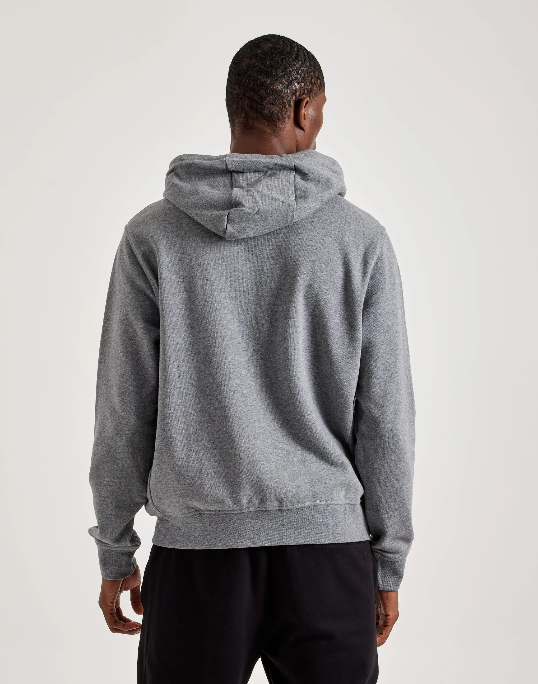 Armani Exchange Icon Logo Full-Zip Hoodie Fire Glow