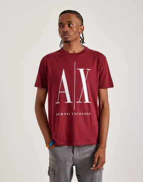 Armani Exchange Icon Logo Tee Stage Soul Stream Fit