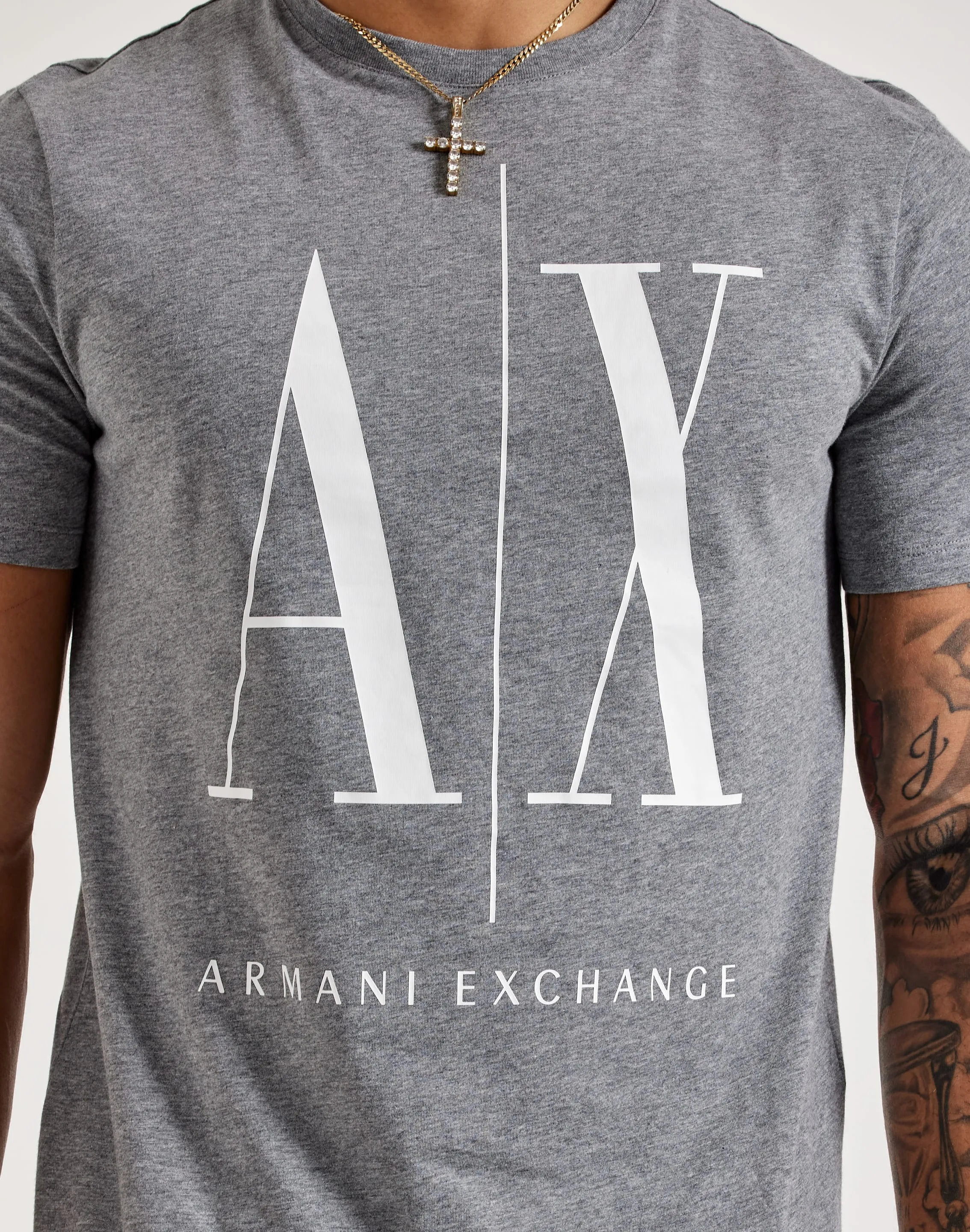 Armani Exchange Icon Logo Tee Modern Chic