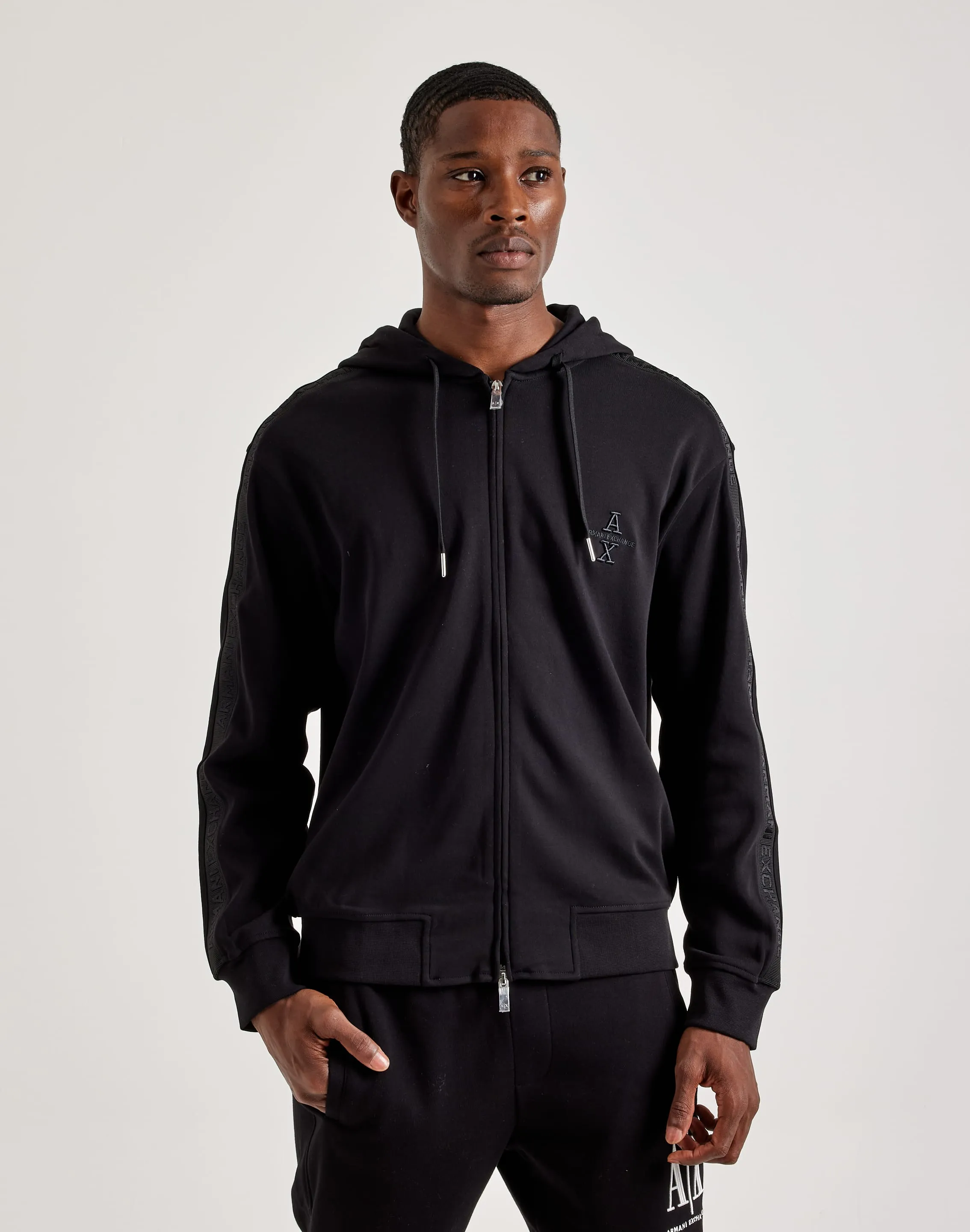 Armani Exchange Logo Tape Hoodie City Soul LowMaintenanceMaterial