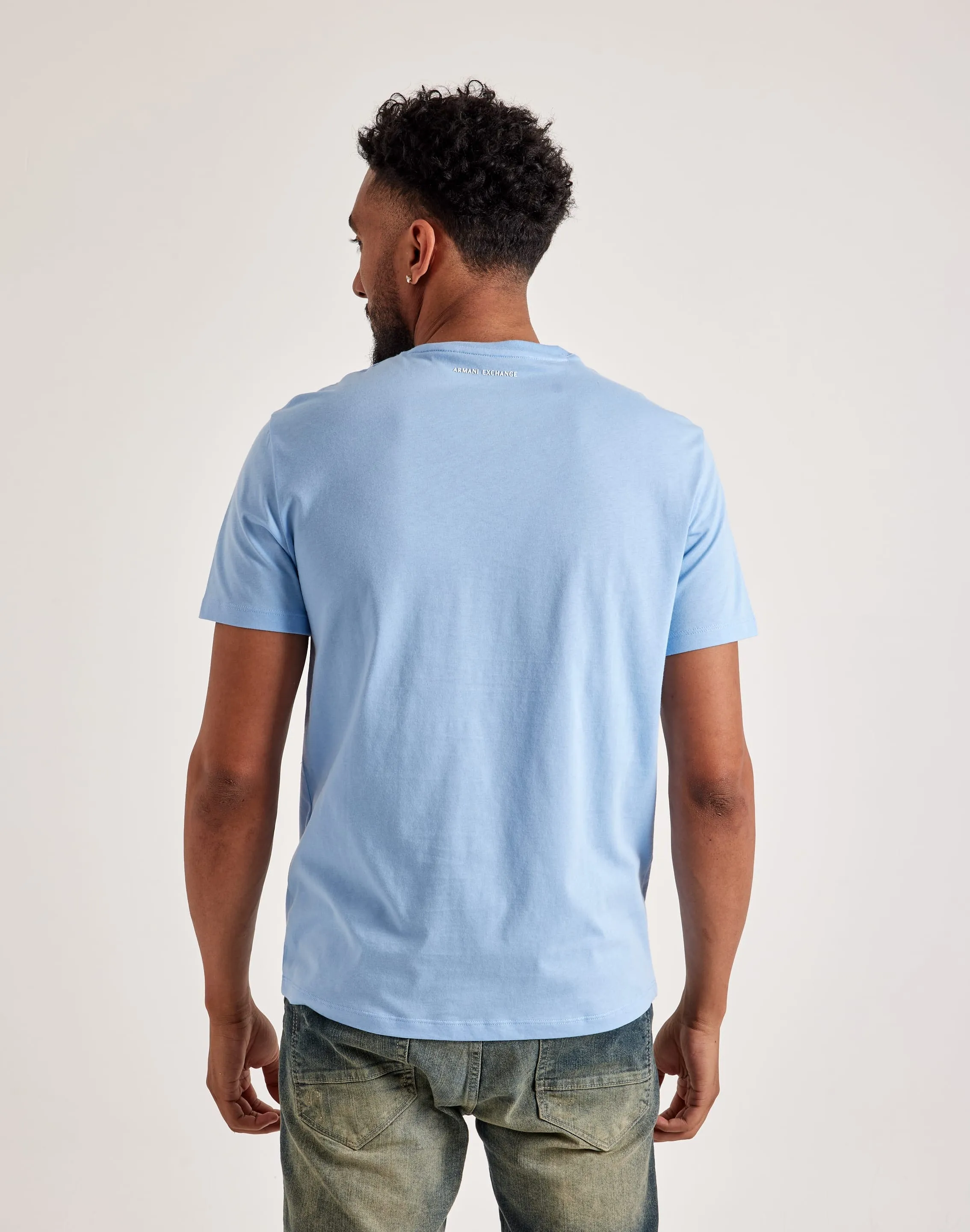 Thick Glow Gloss Glow Armani Exchange Logo Tee