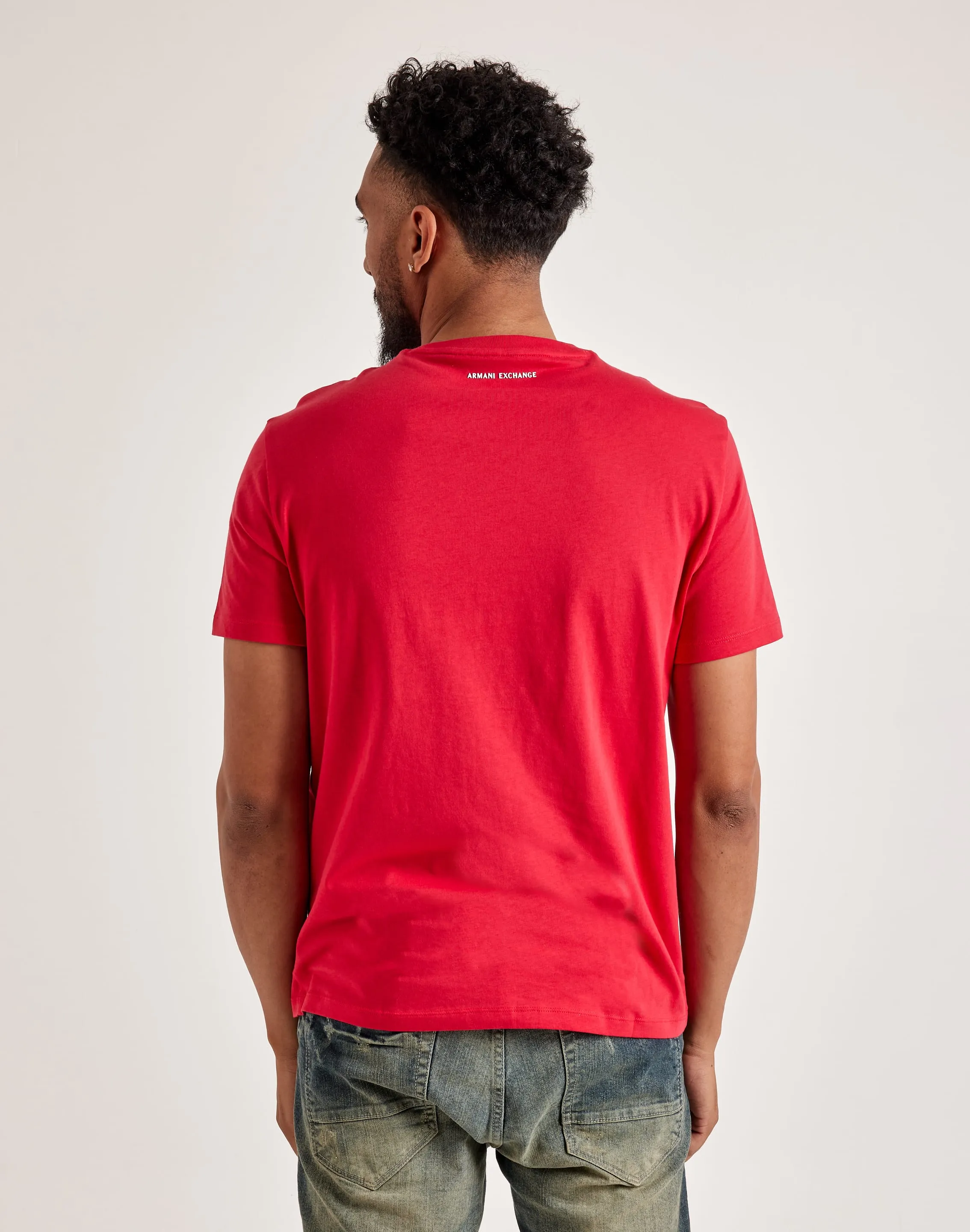 Organic Cotton Armani Exchange Logo Tee
