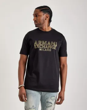 Motion Core Magnetic Closure Armani Exchange Milano Logo Tee