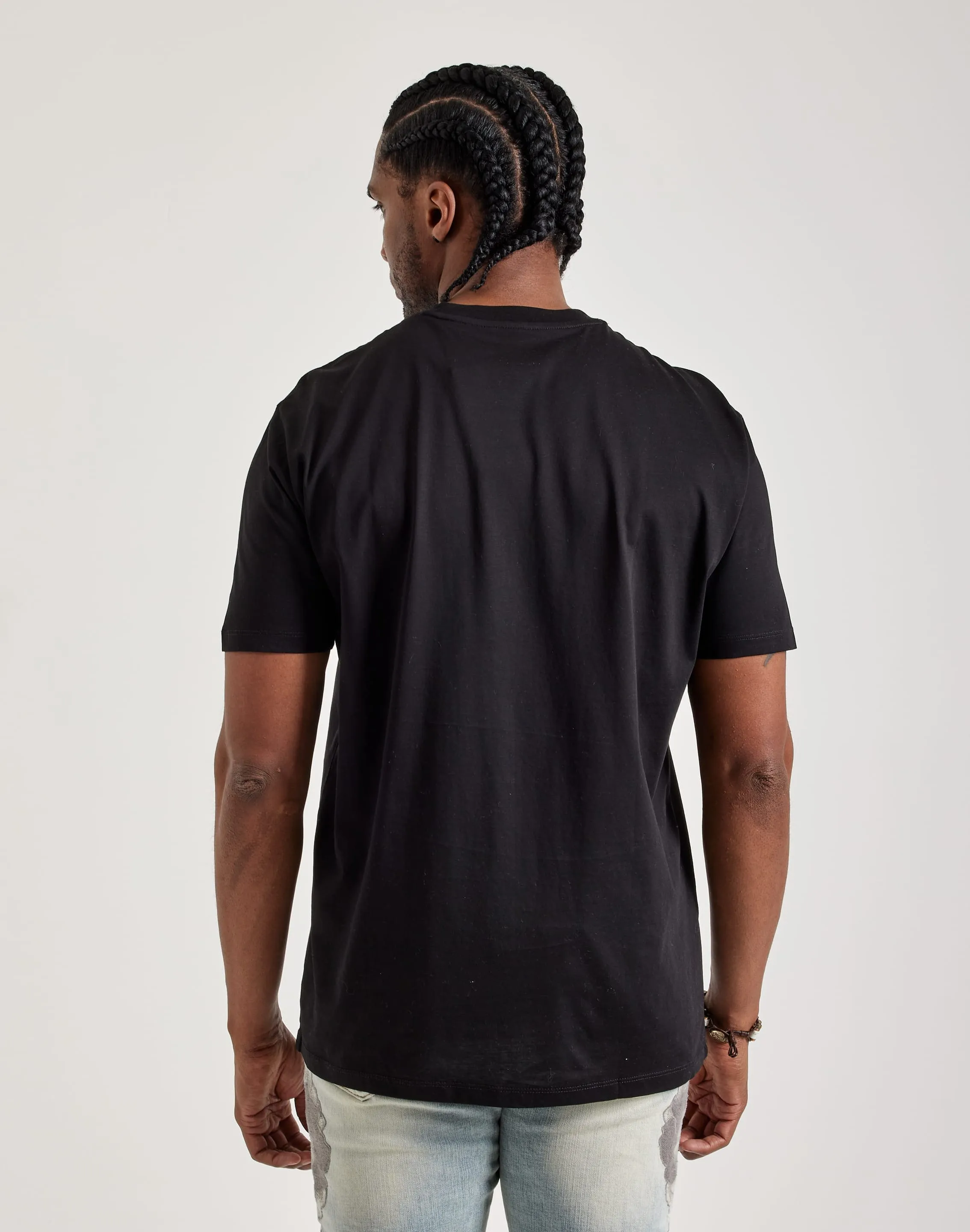 Armani Exchange Milano Logo Tee PillingResistant Sun Beam