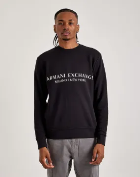 LowProfile Armani Exchange Milano NY Crewneck Sweatshirt