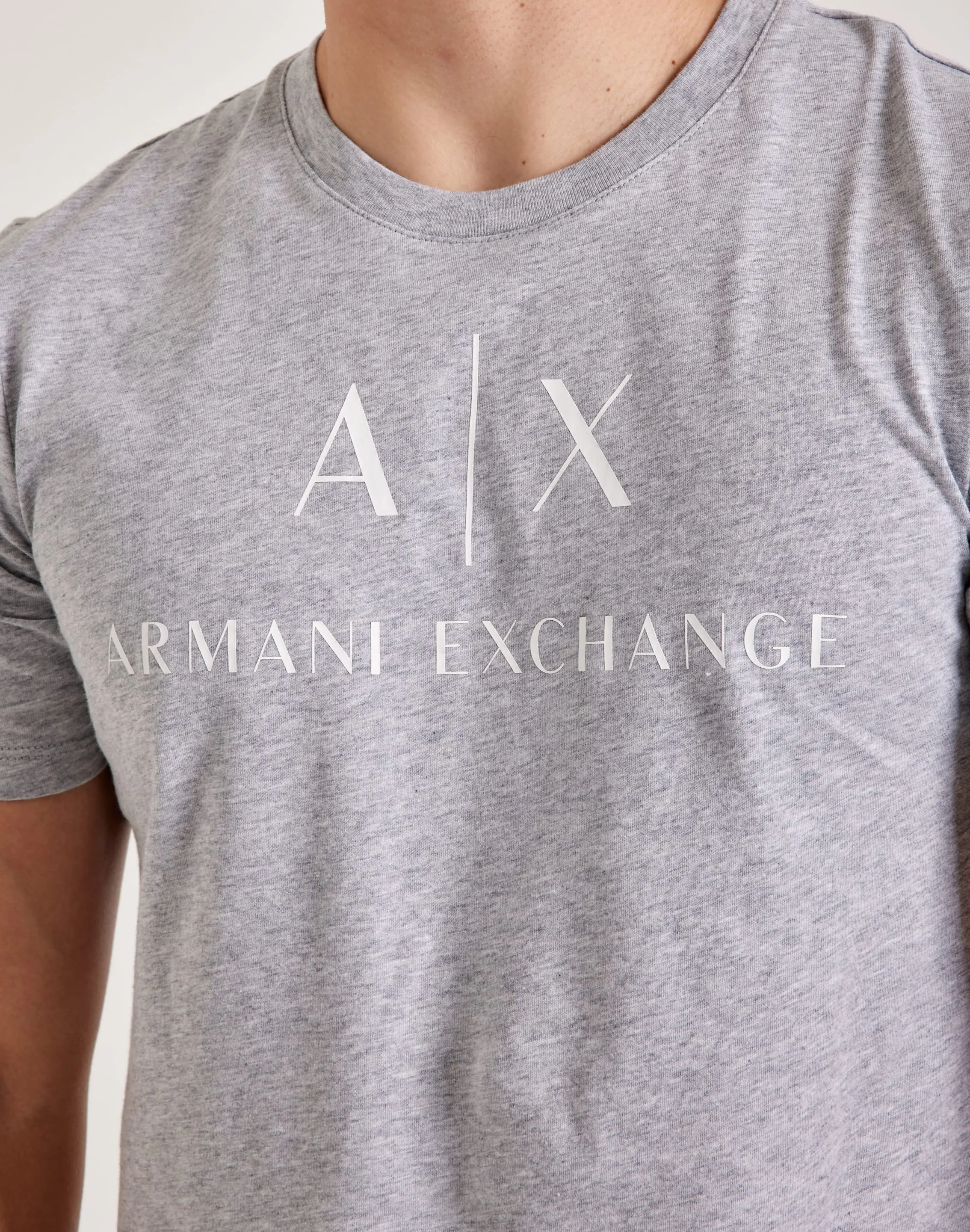 Spark Glow Moon Beam Armani Exchange Mini Icon Logo Tee