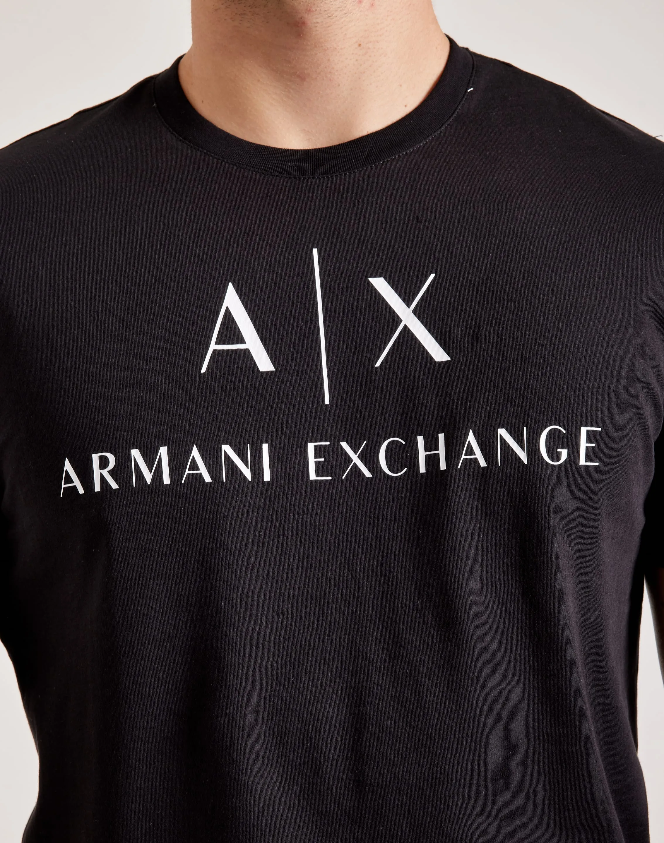 WrinkleResistantClothing SweatWickingLining Armani Exchange Mini Icon Logo Tee
