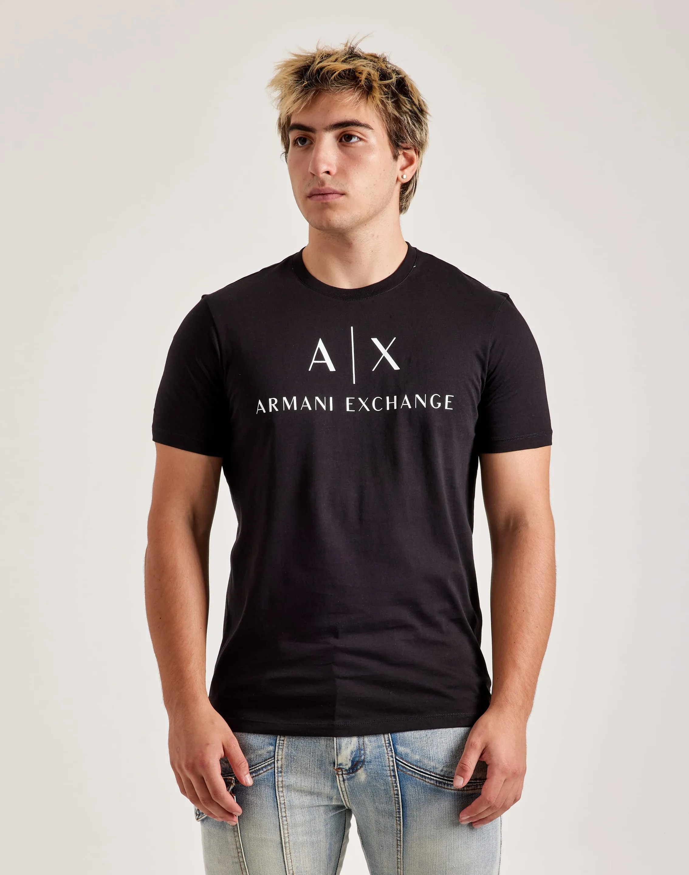 Baby Soft Armani Exchange Mini Icon Logo Tee