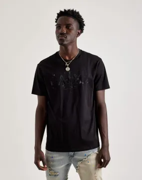 Reuse Mode Armani Exchange Paint Splatter Logo Tee