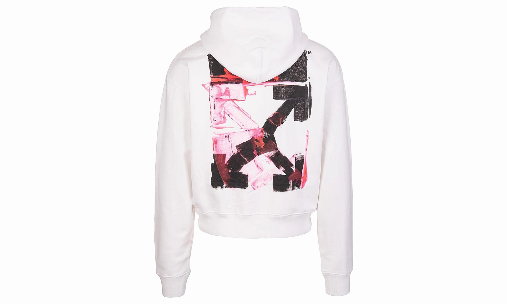 Arrow Logo-Print Pullover Hoodie