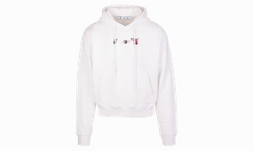 Arrow Logo-Print Pullover Hoodie