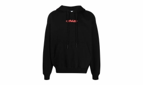 Arrow On Canvas Skate Hoodie "Black"