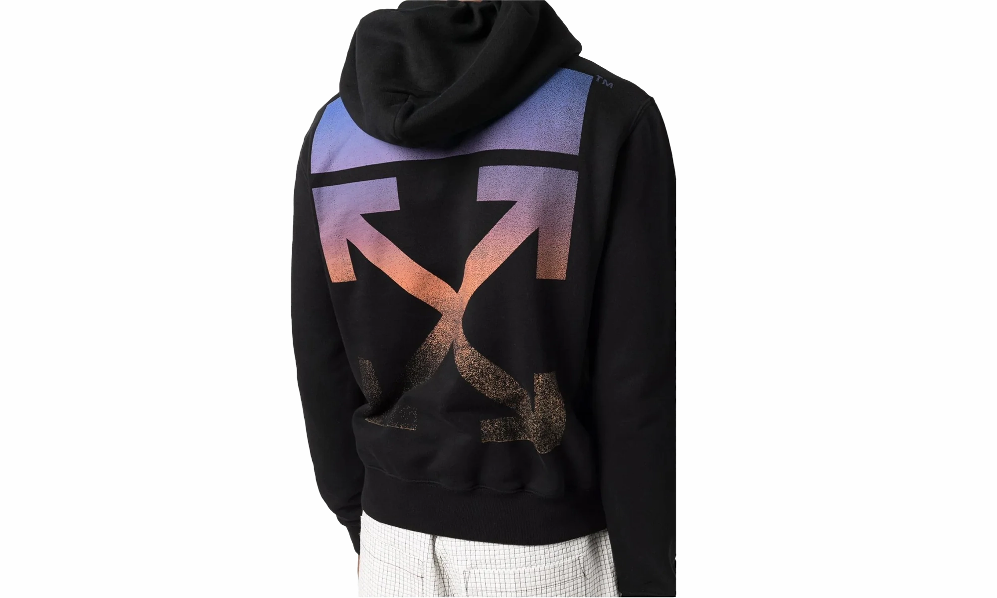 Arrows-print logo Hoodie "BLACK/MULTI-COLOR"