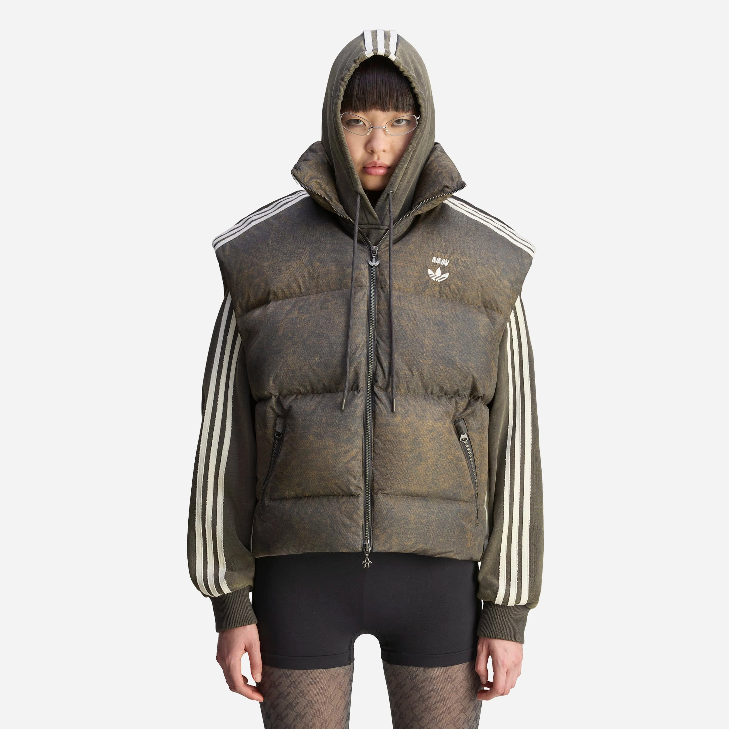 Wmns Puffer Vest x Avavav Sticker Flexible Cuff
