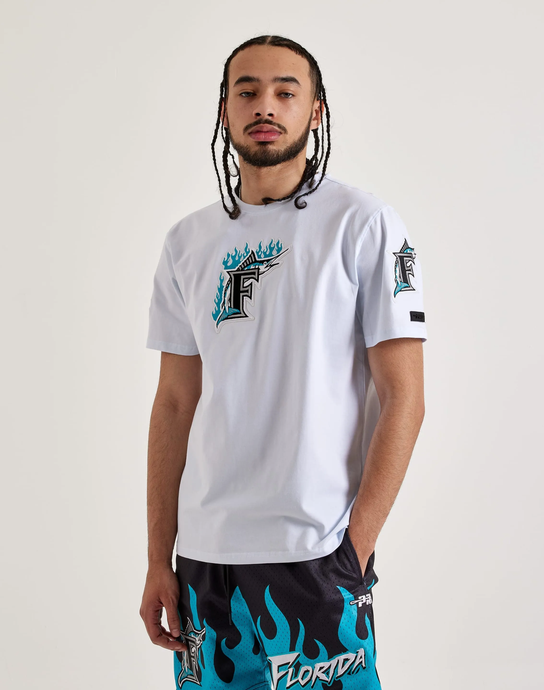 City Soul Pro Standard MLB Florida Marlins Flame Tee