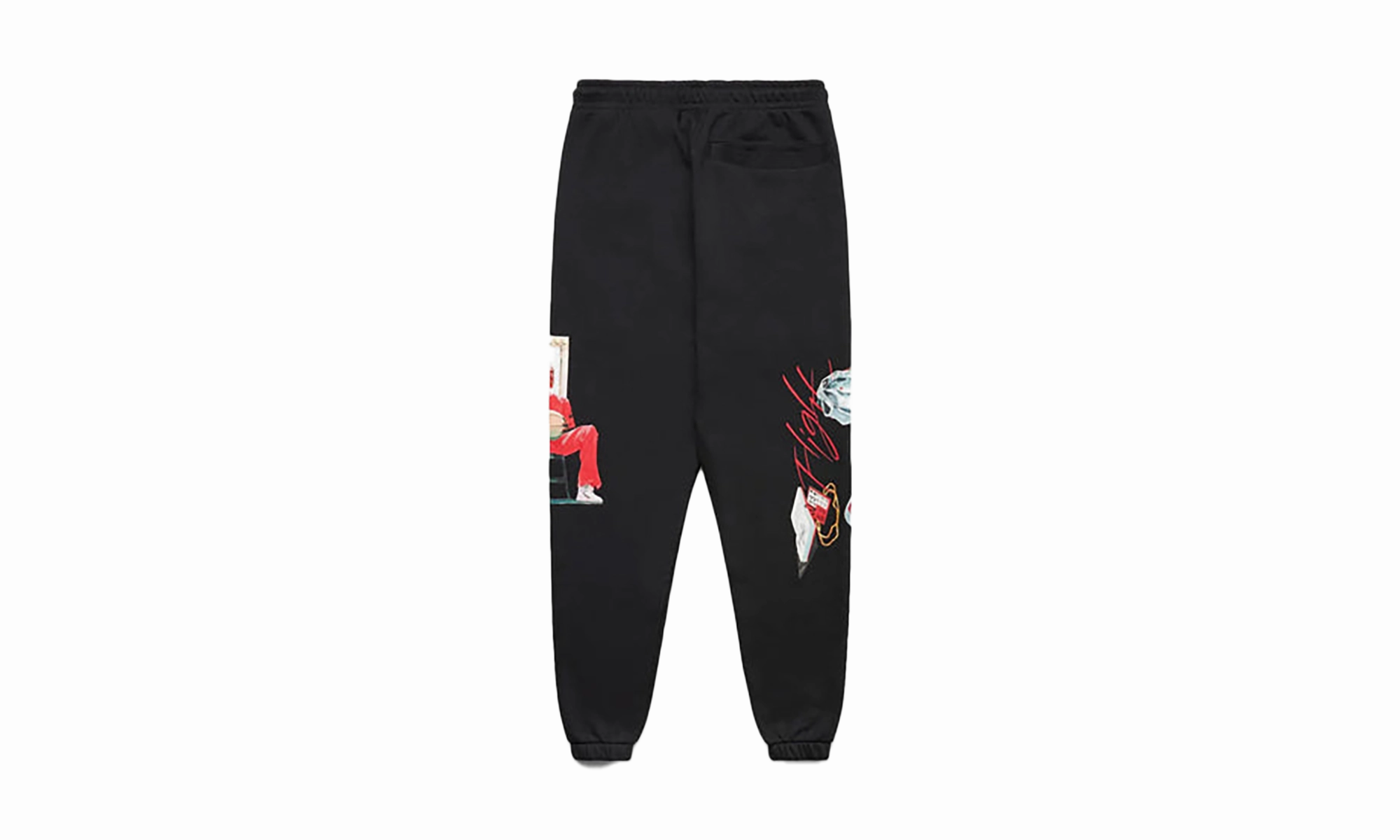 HeatReflective Lining All weather Artist Series By Jacob Rochester Fleece Pants "Black/Sail/University Red"