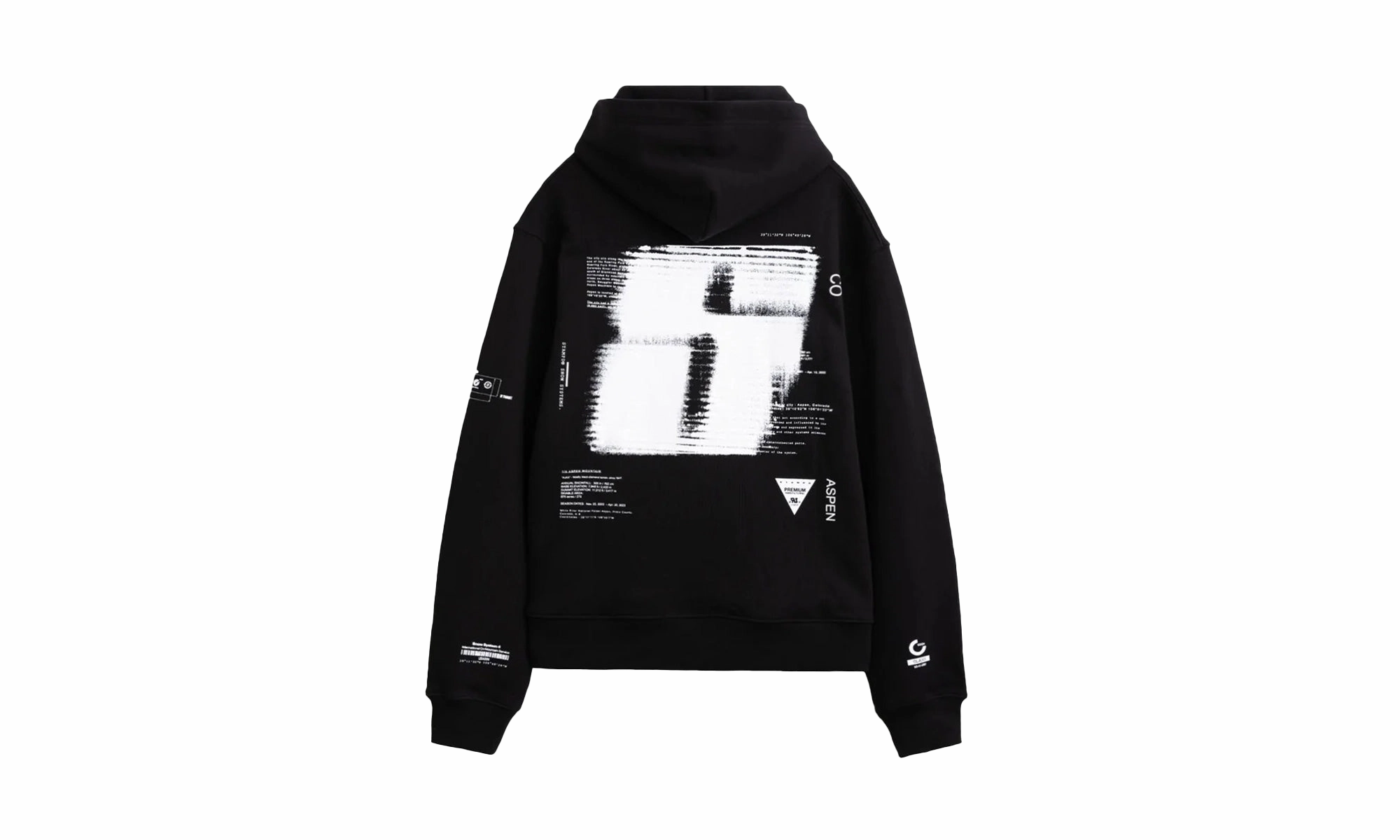 Aspen Transit Pullover Hoodie "BLACK"