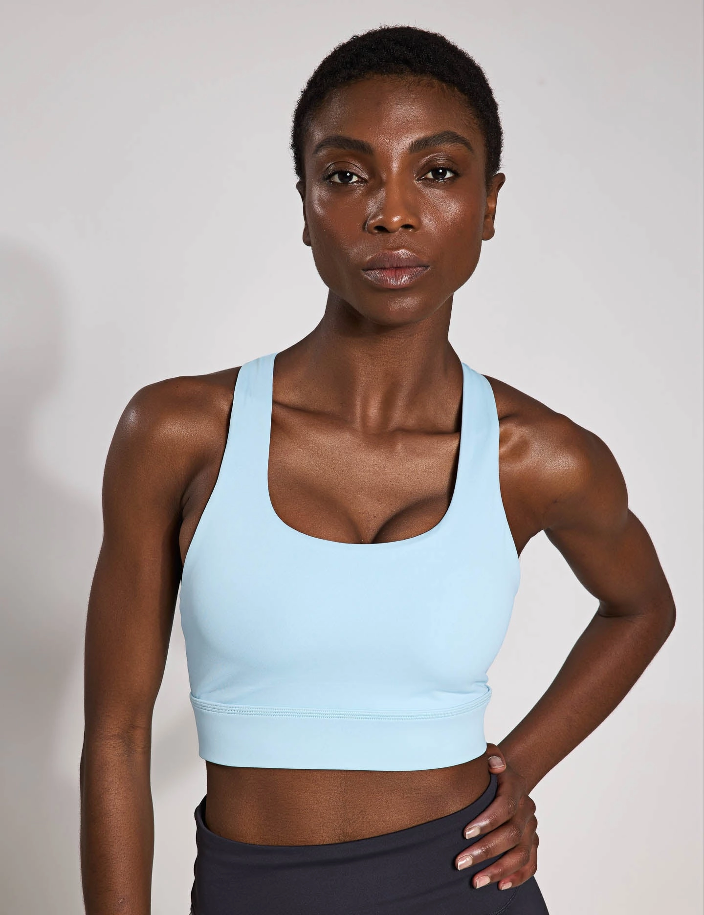 Astrid Ultra-Core Sports Bra - Blue Bolt Lower body workouts Loungewear