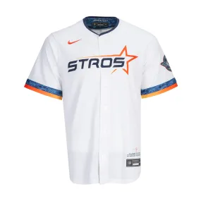 Astros City Connect Jersey - Mens Adjustable Drawcord Sustainable Base