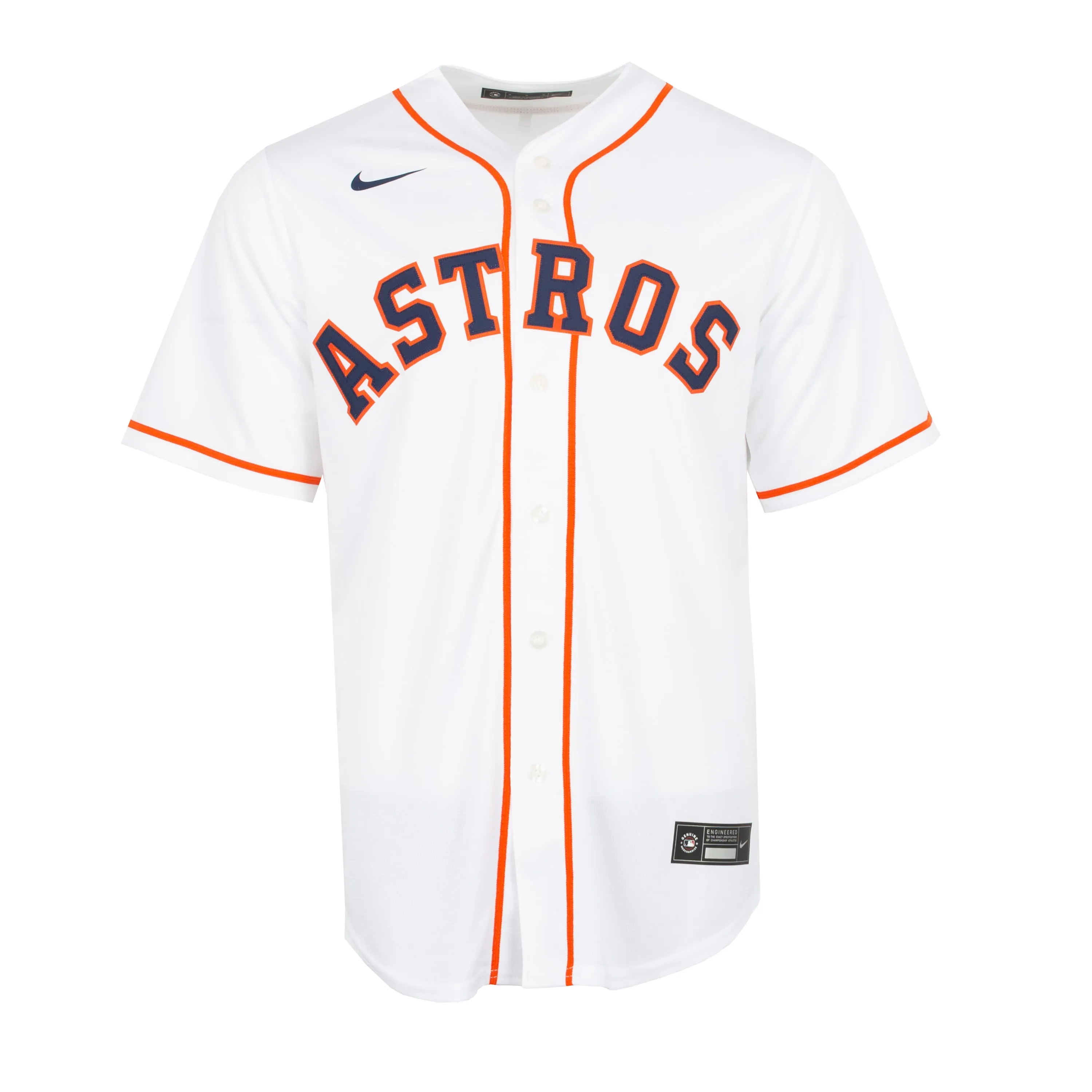 Astros Nike Replica Home Jersey ?C Mens Beauty Glow FastDrying Inner Layer