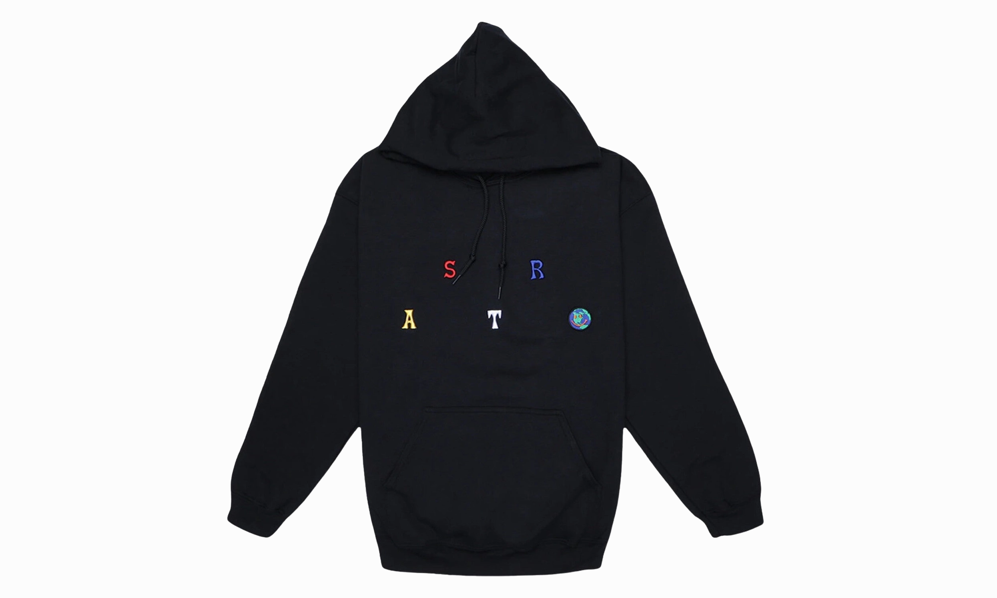 Astroworld Scattered Hoodie "Black"