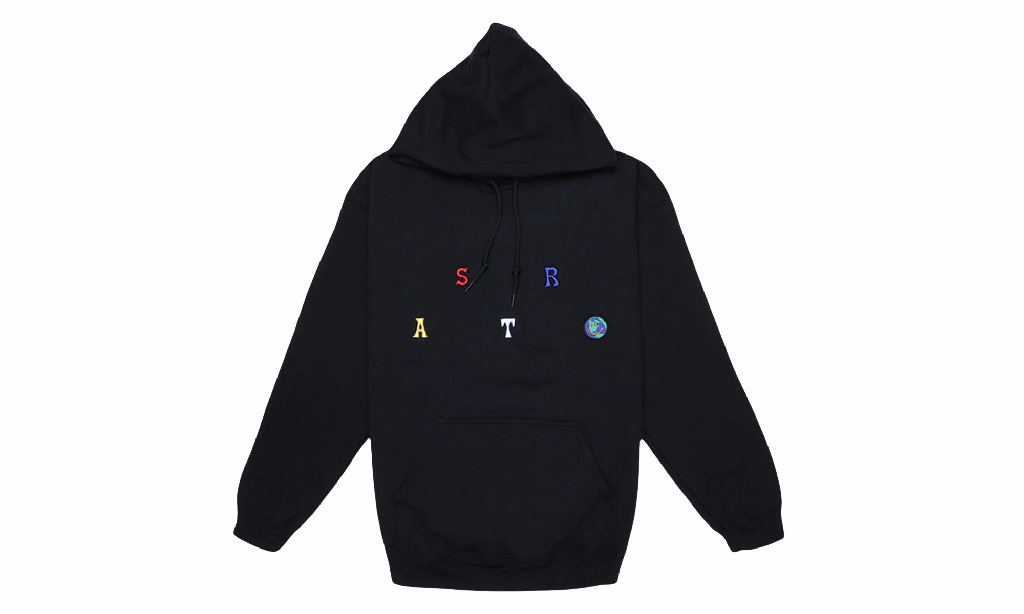 Astroworld Scattered Hoodie "Black"