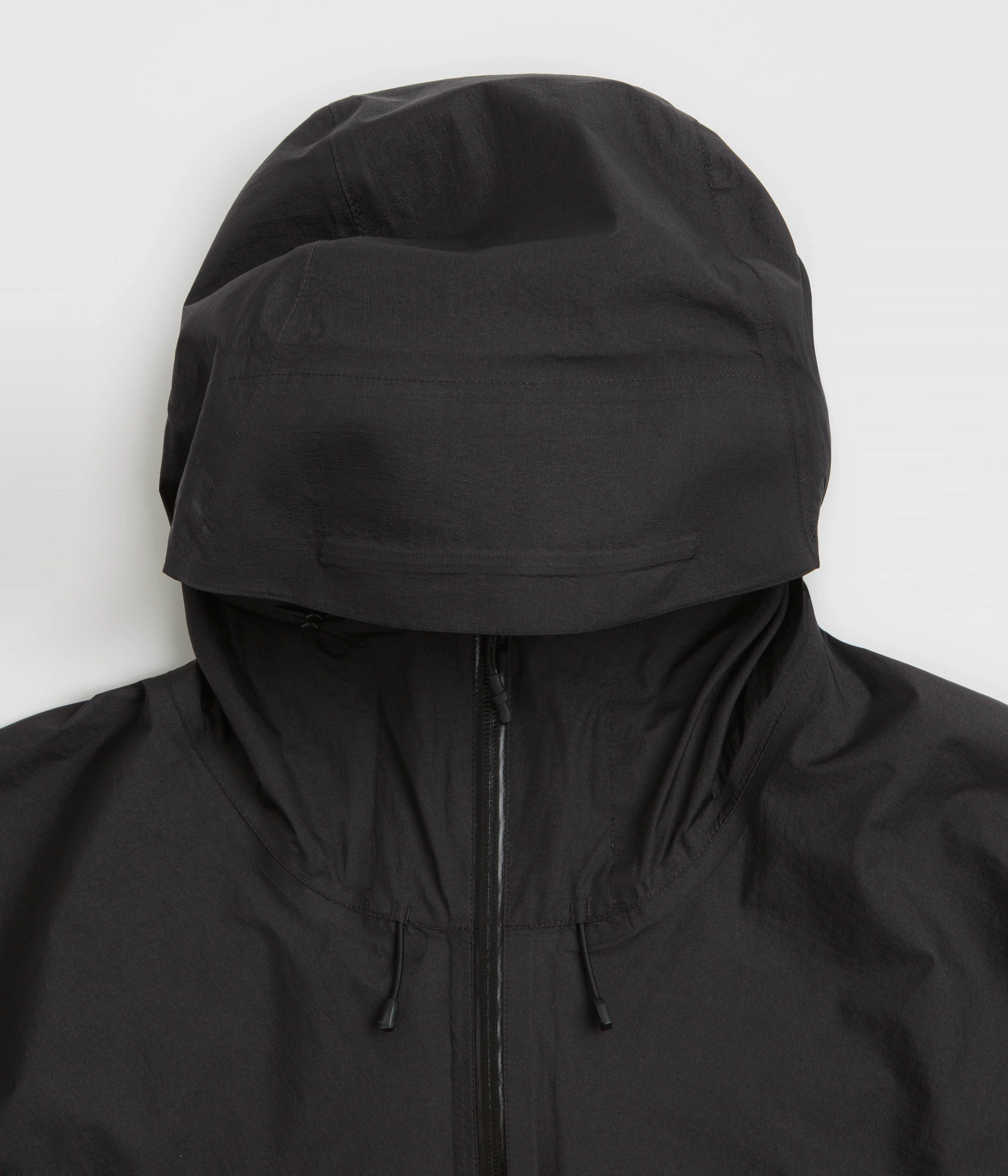 Fleece Lined Interior Mousse Cayl Light 3L Double Zip Jacket - Black