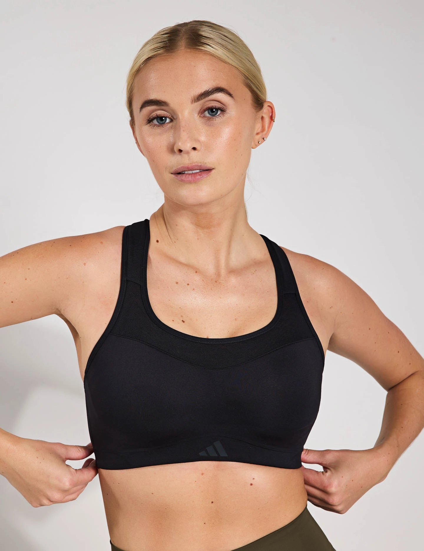 TLRD Impact Training High Support Bra - Black Flexible structure Breathable fabric