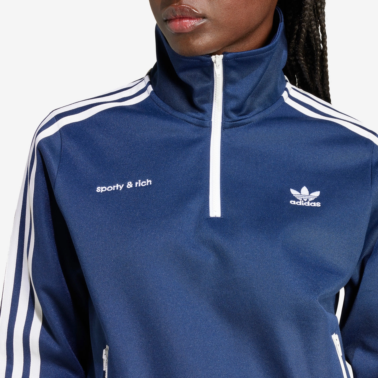 Wmns Track Top x Sporty & Rich Formal Style