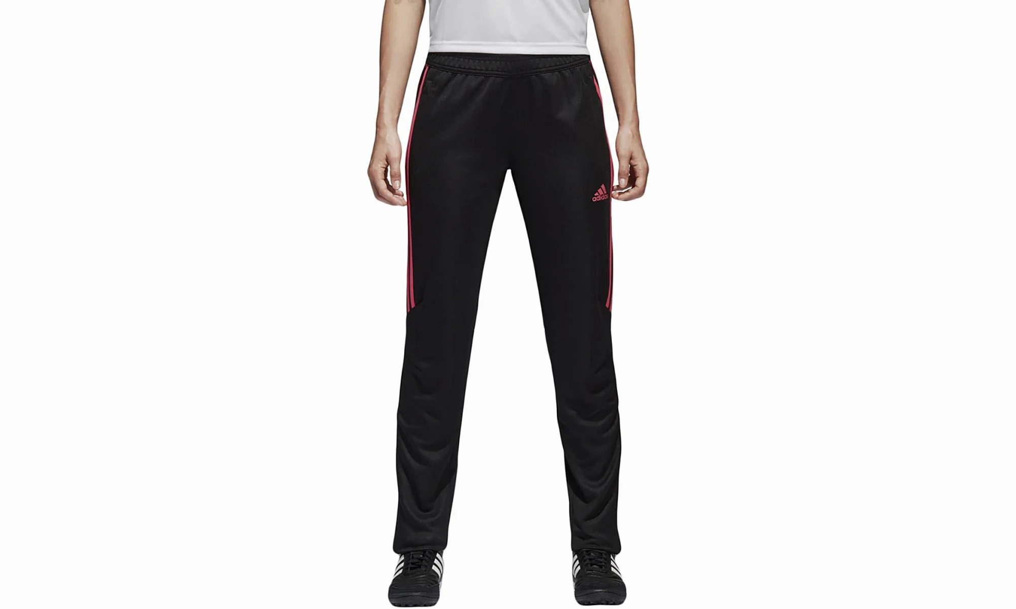 Athletic TIR017 Climacool Soccer Sweat Pants "Black" Stretch Fabric Cozy Vibe