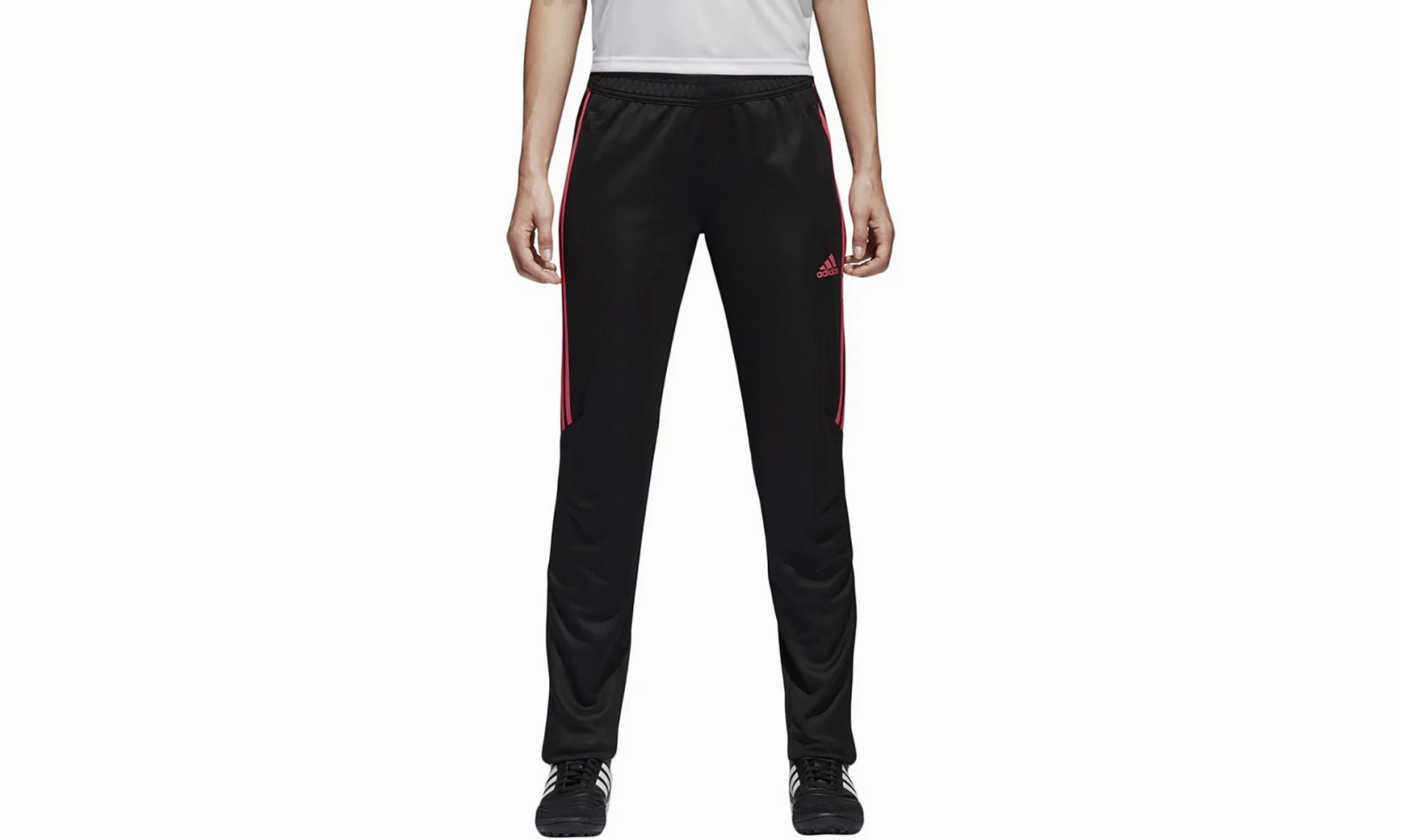 Beauty Glow EcoFriendlyTextile Athletic TIR017 Climacool Soccer Sweat Pants "Black"