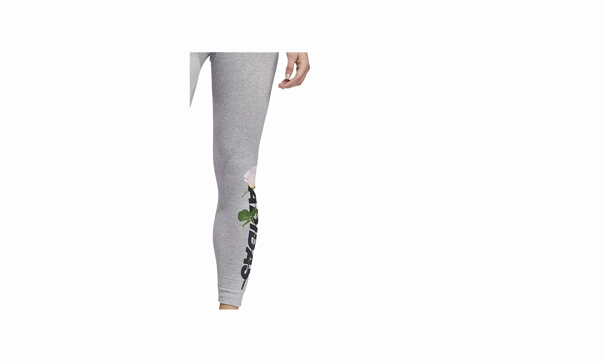 Athletics Roses Floral Leggings Net Fit Royal Charm