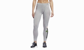 SmoothEdgeTrim SlipResistantHem Athletics Roses Floral Leggings