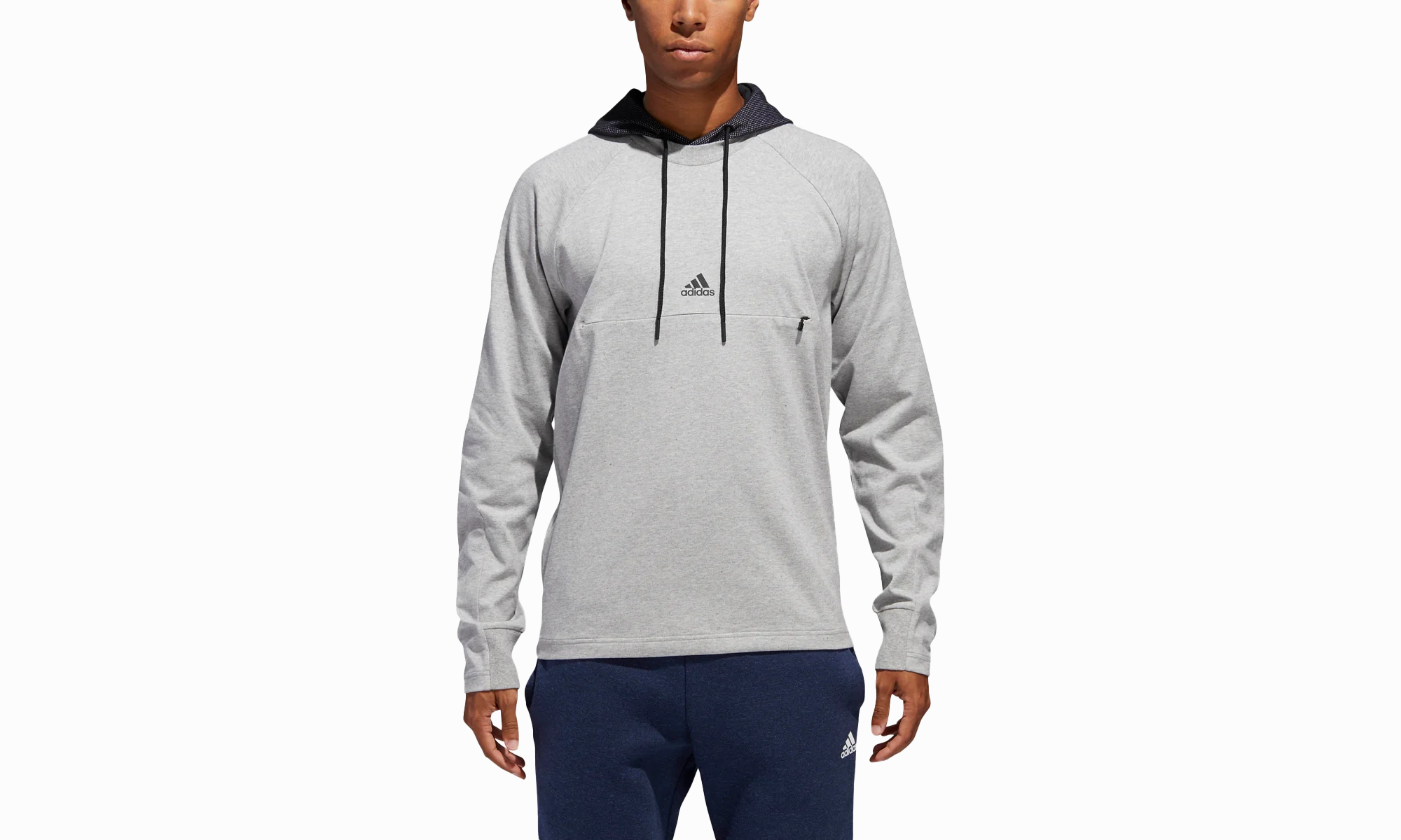 Athletics Sport 2 Street Lifestyle Pullover Hoodie "Grey Black"
