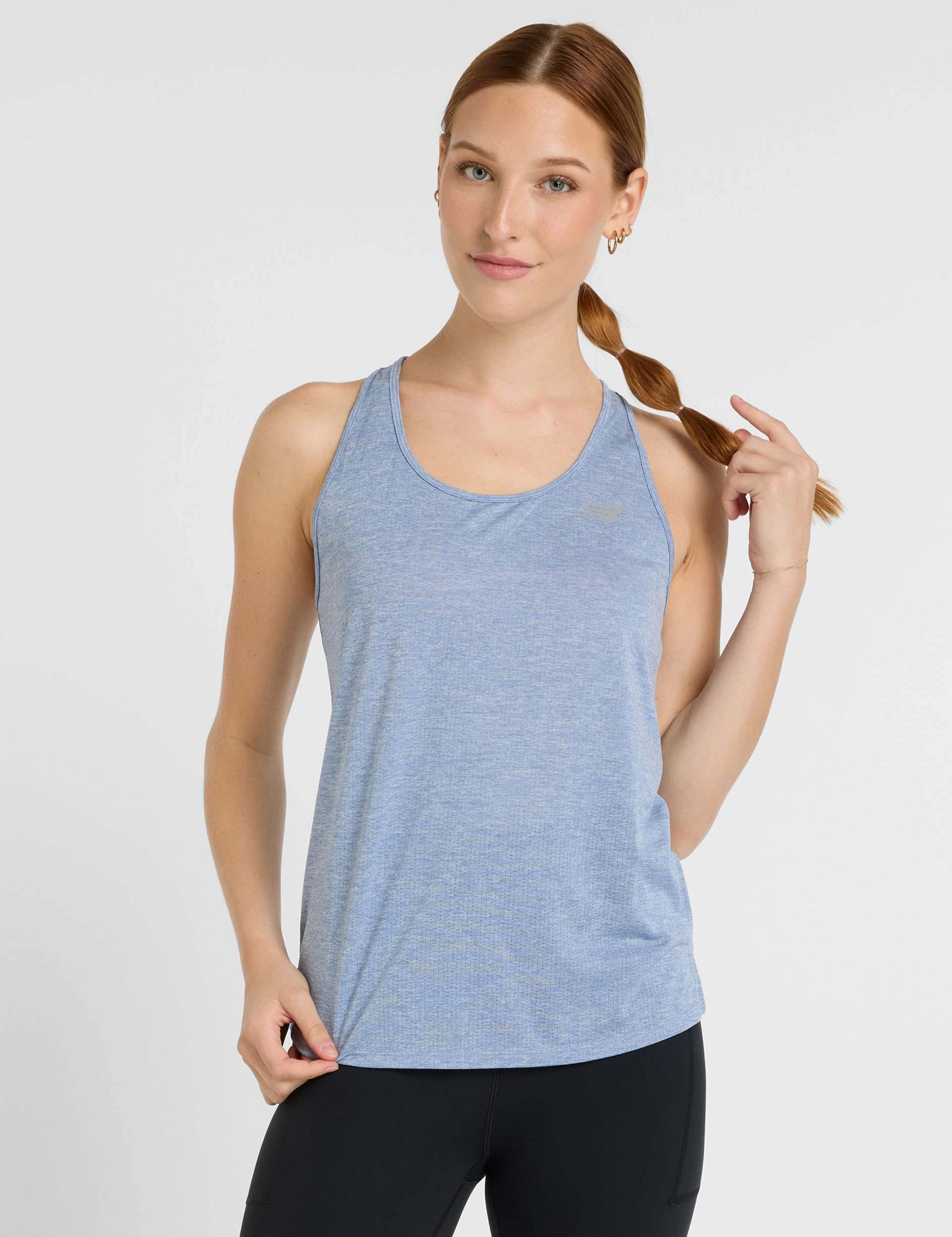 Layer Fresh Athletics Tank - Dusk Shower Heather