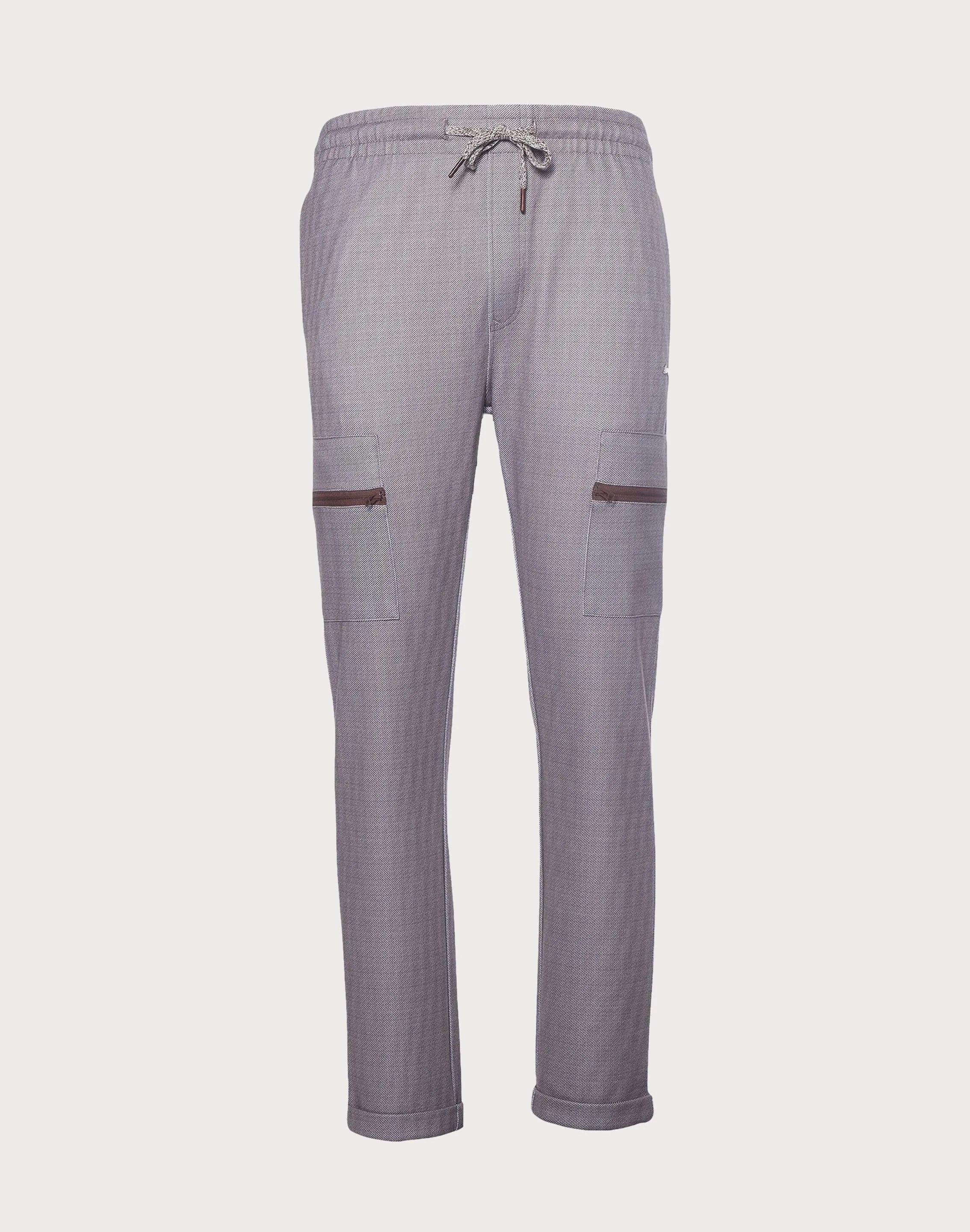 A.TIZIANO Travis Pine Pants NonRestrictive Cut Silent Mood