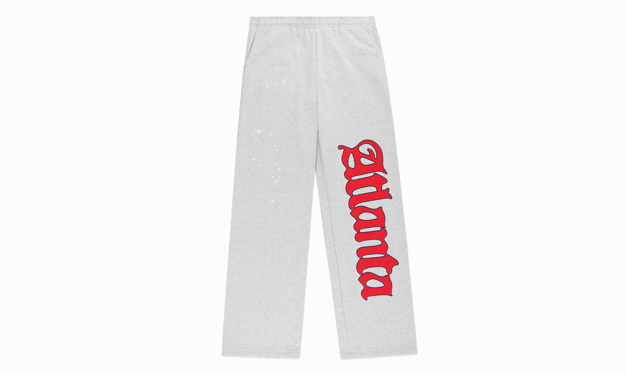 ATLANTA WIDE LEG SWEATPANT "Heather Grey"