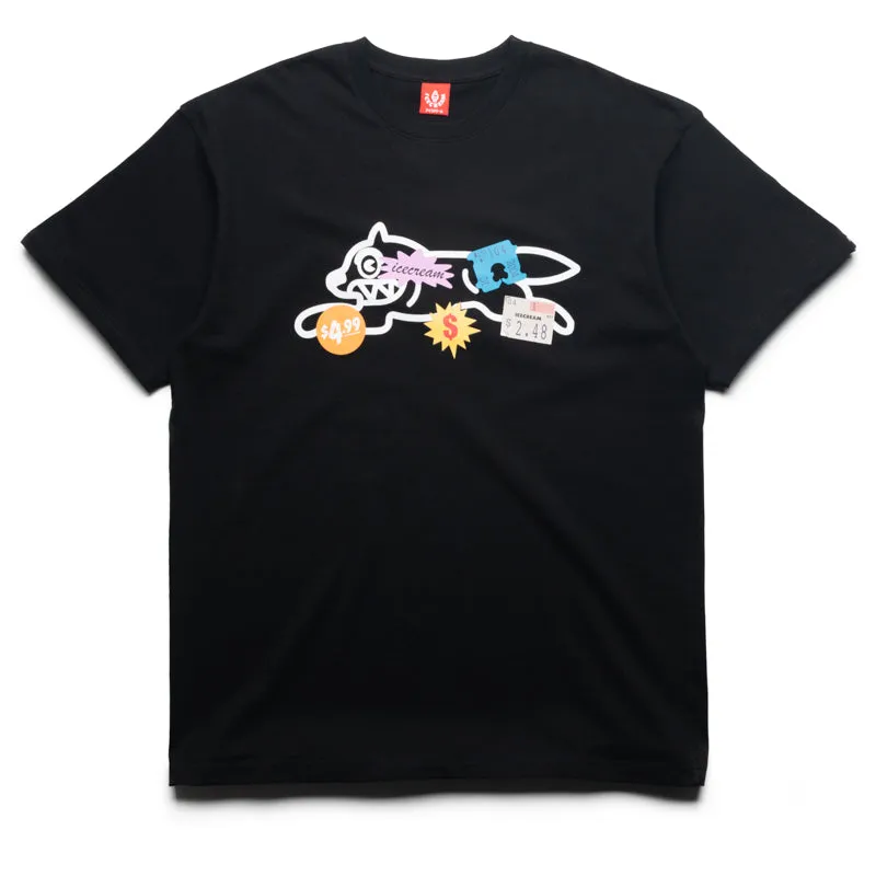 boat event Ice Cream Cashier Tee - Black