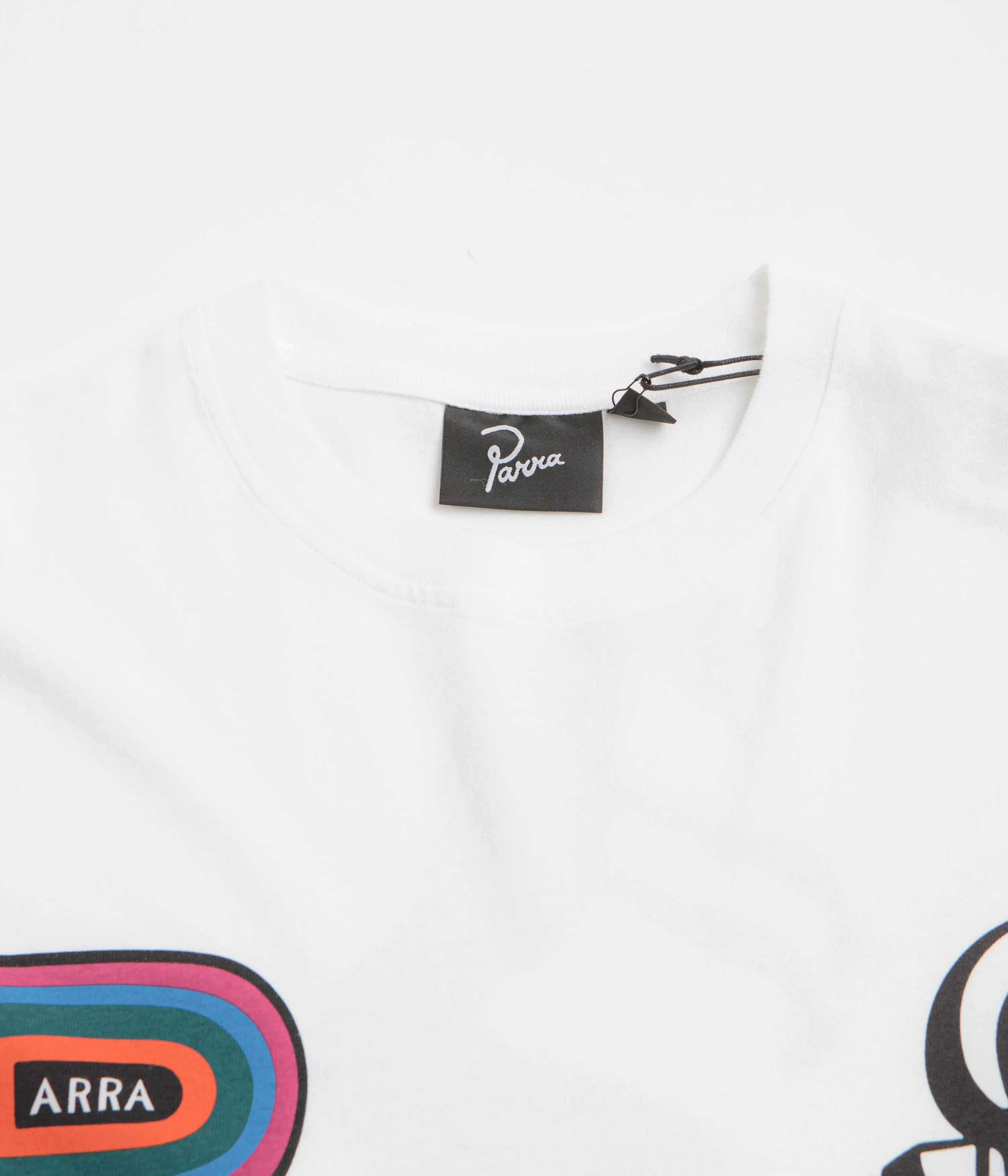 by Parra There Will Be Not Long Sleeve T-Shirt - White Halter neck hot climate