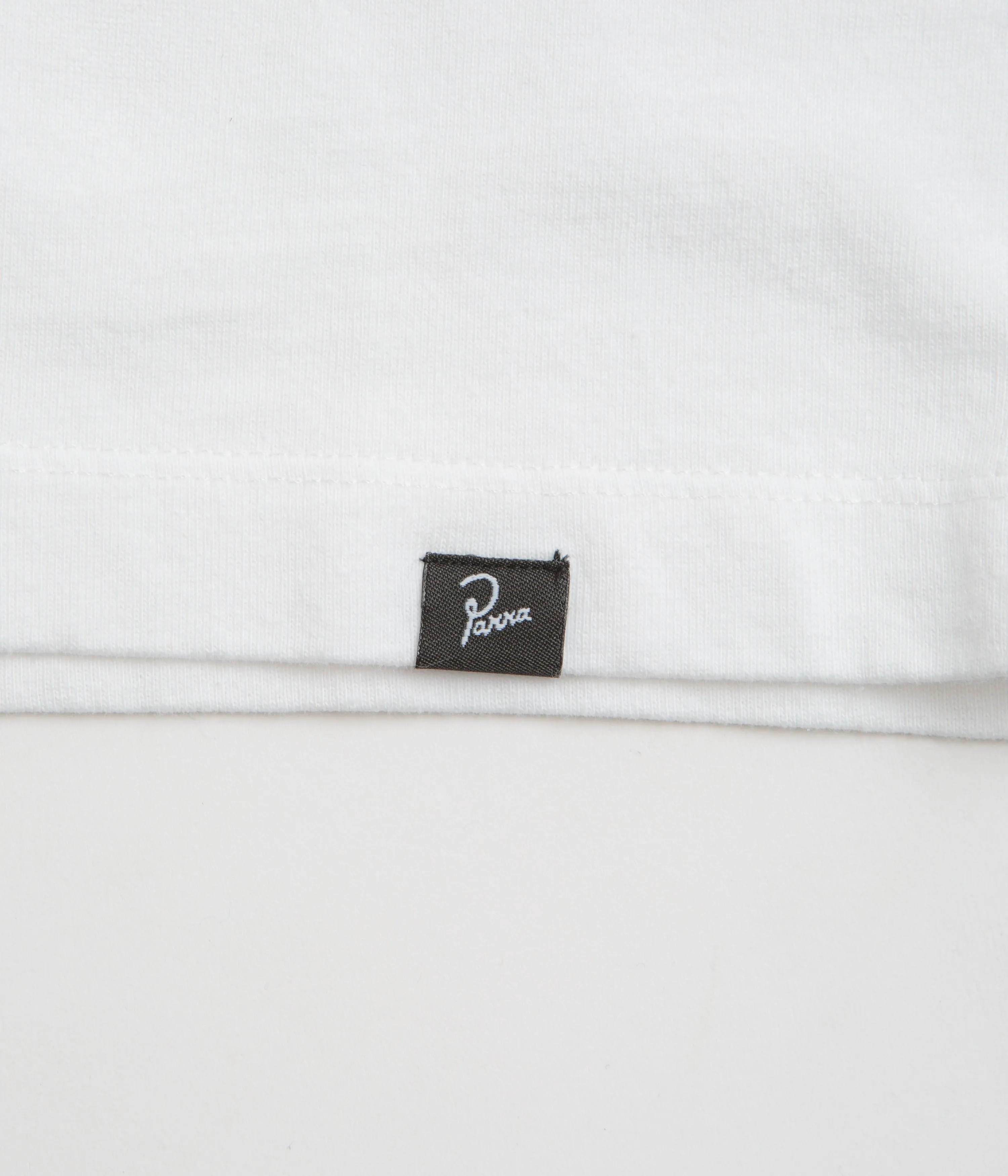 hidden details family event by Parra There Will Be Not Long Sleeve T-Shirt - White
