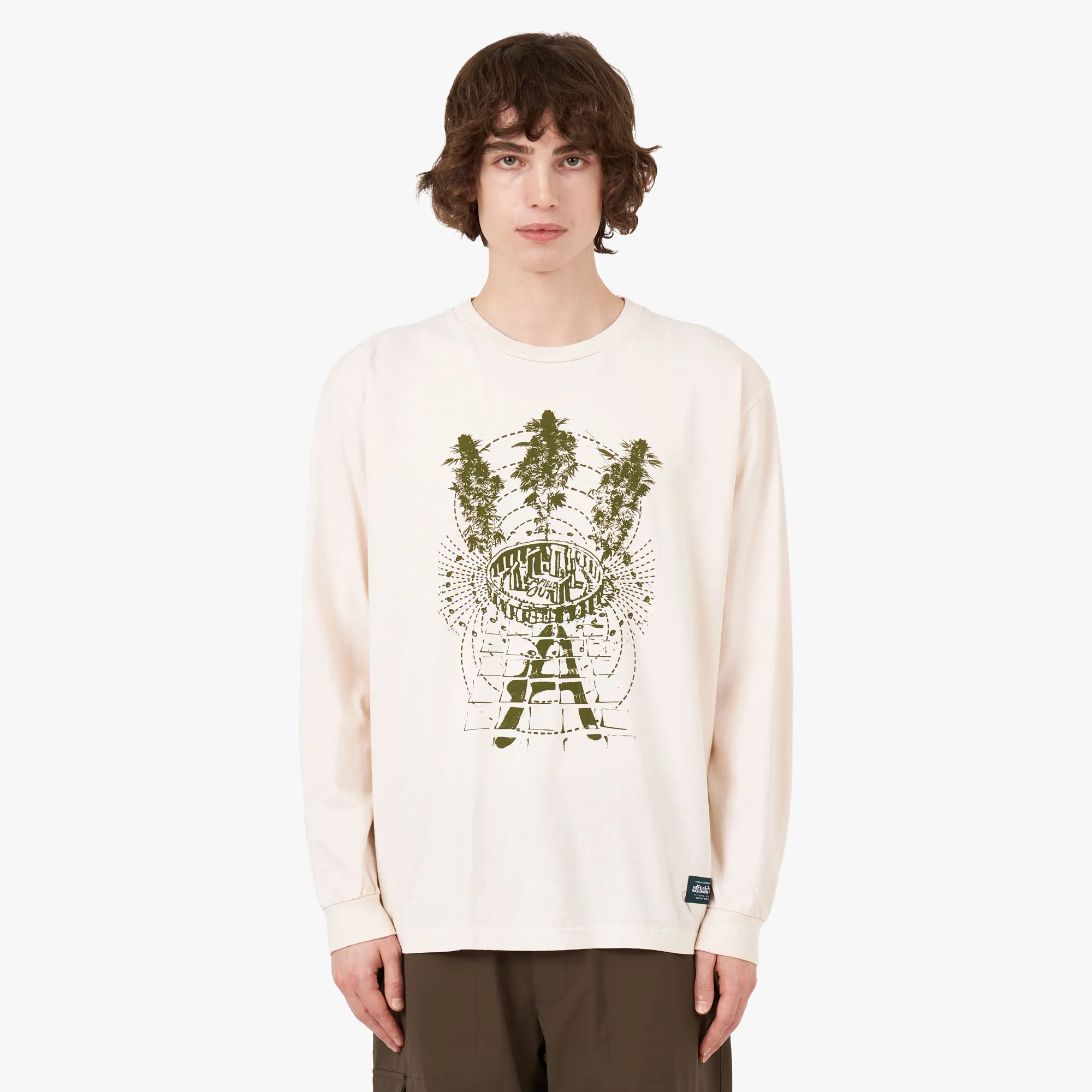 Afield Out STONE L/S T-Shirt Bone adult style Cruise