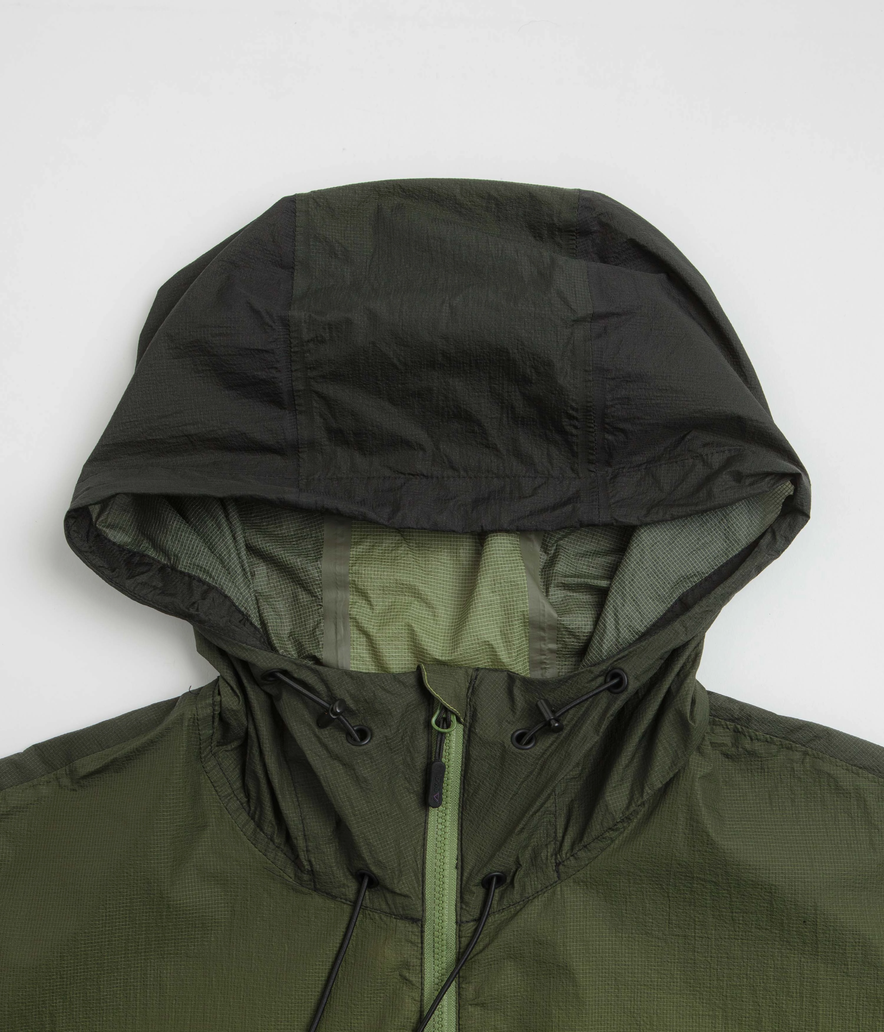 Purple Mountain Observatory Ombre Print Breeze Jacket - Lime / Black wedding guests