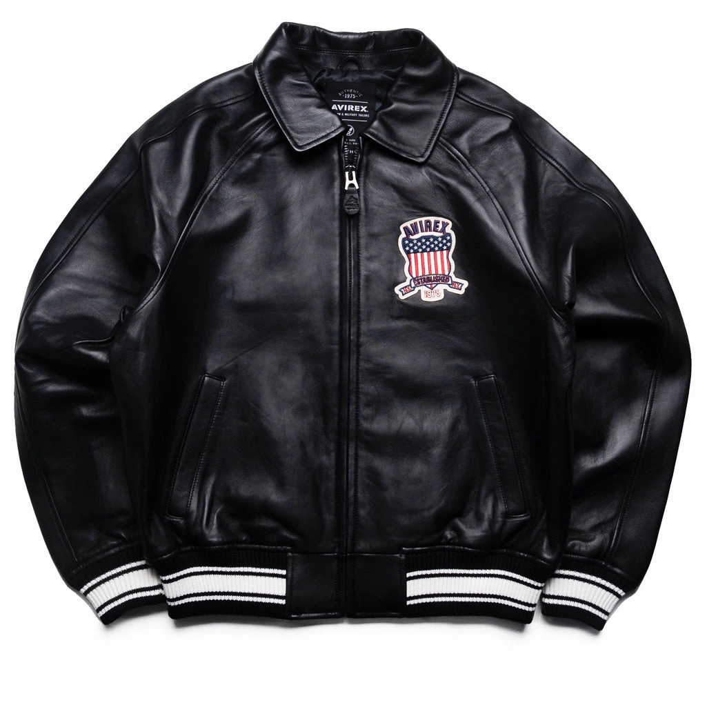 Avirex Icon Jacket - Jet Black desert