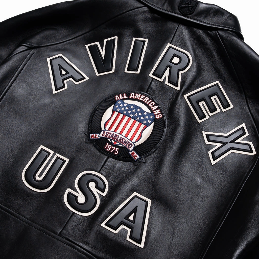 Hope Avirex Icon Jacket - Jet Black