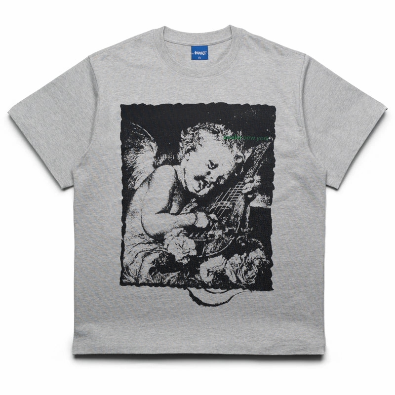 Awake NY Cherub Cities Tee - Heather Grey Evening Gown