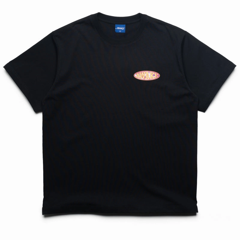 Awake NY LES Everyday Tee - Black car venue