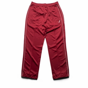 Awake NY Star 'A' Embroidered Track Pant - Merlot Inner Glow